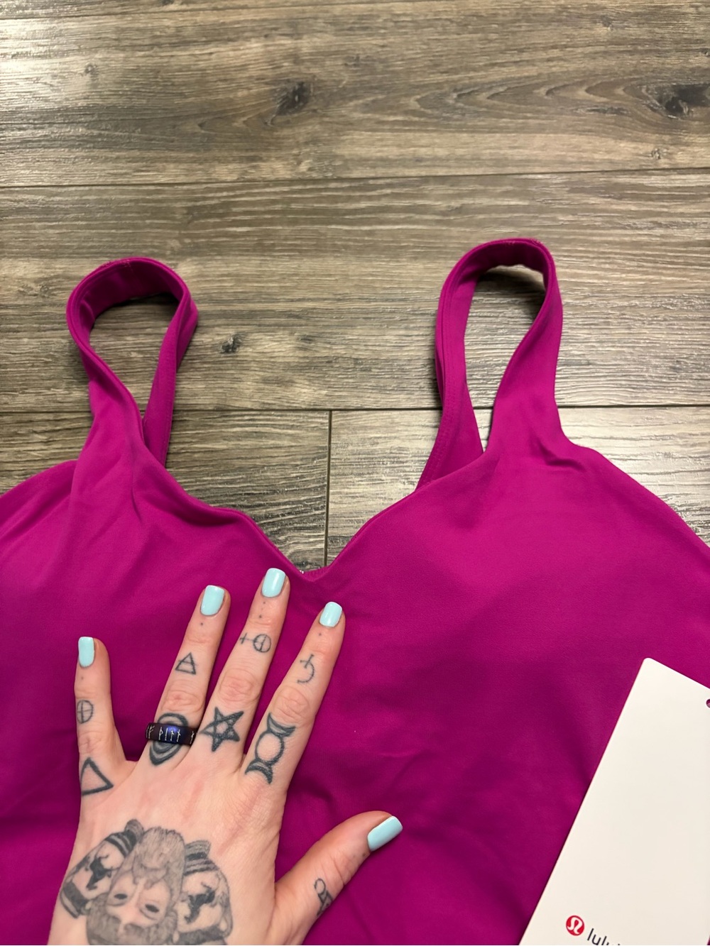 NWT Lululemon Align Tank Top (Ripened Raspberry) Size 12 - Picture 3 of 6